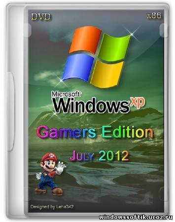 Windows Xp Pro SP3 Gamers Edition DVD July 2012 + Driverpack (x86/ENG/RUS/2012)