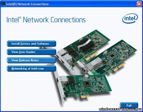 Intel Network Connections Software 17.4