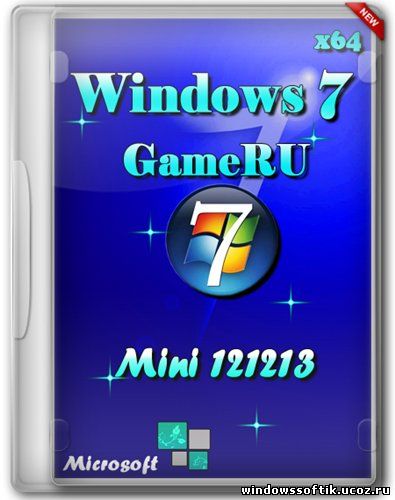  Windows 7 GameRU x64 Mini 121213 (2012/RUS)
