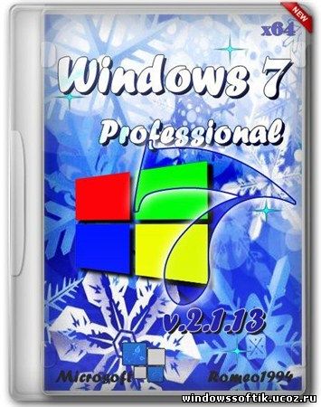Windows 7 x64 Professional by Romeo1994 v.2.1.13 (2013/RUS)