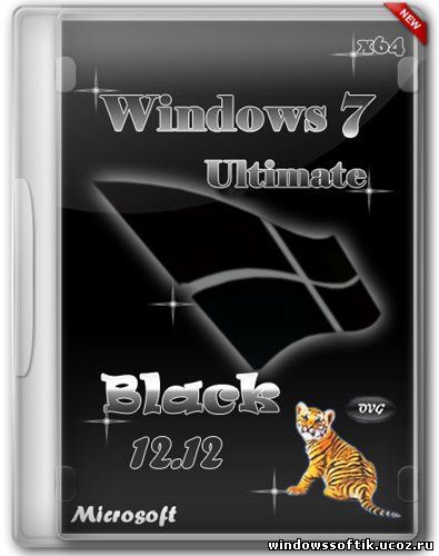 Windows 7 Ultimate x64 SP1 Black by OVGorskiy® 12.12 (2012/RUS)