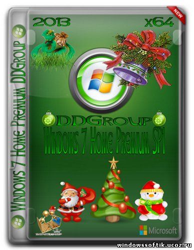 Windows 7 SP1 Home Premium x64 DDGroup v.1 0 (RUS/2013)