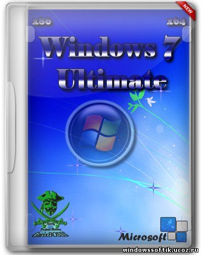 Windows 7 Ultimate SP1 x86/x64 by GarixBOSSS (2012/RUS) 2DVD