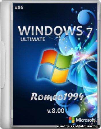 Windows 7 Ultimate by Romeo1994 v.8.00 (x86/RUS/2012) 