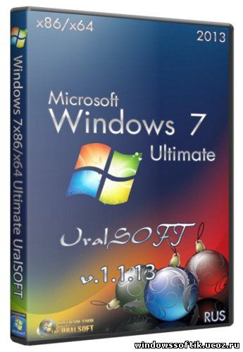 Windows 7 Ultimate UralSOFT v.1.1.13 (x86/x64/RUS/2013)