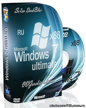 Windows 7 Ultimate Ru x86 SP1 7DB by OVGorskiy® 01.2013