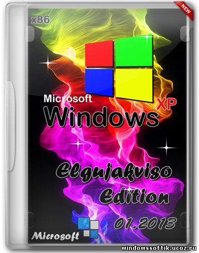 Windows XP Pro SP3 x86 Elgujakviso Edition 01.2013 (RUS)