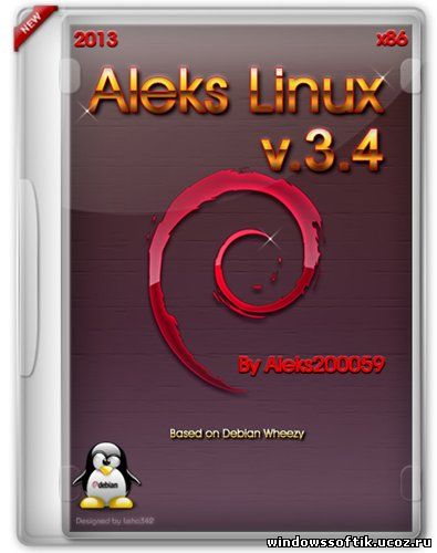 Aleks Linux v.3.4 Final (x86/ML/RUS/2013)
