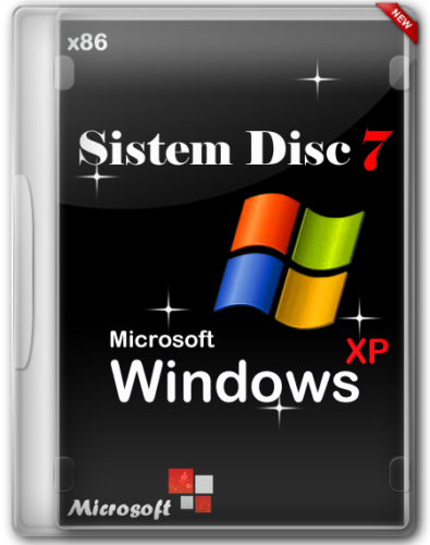 System disc 7 - Microsoft Windows XP Professional Edition Service Pack 3 v.35.01.65 (x86/RUS/2013)