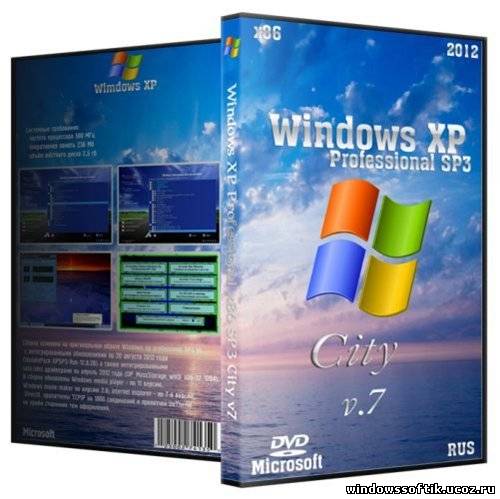Windows XP Professional x86 SP3 City v7 (2012/RUS)